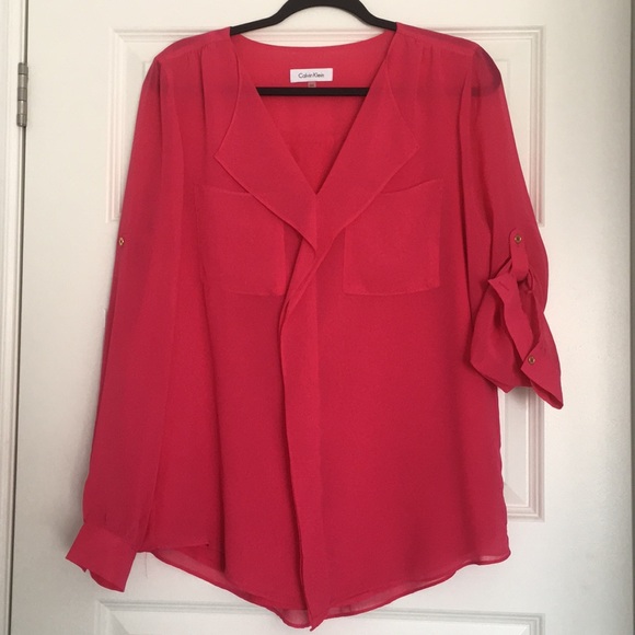 Calvin Klein blouse - Picture 3 of 4